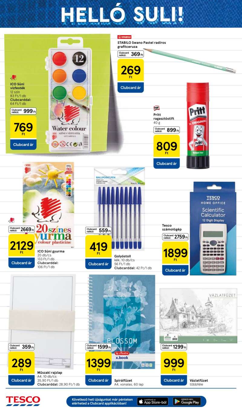 Tesco Akciós Újság Hipermarket 30 oldal