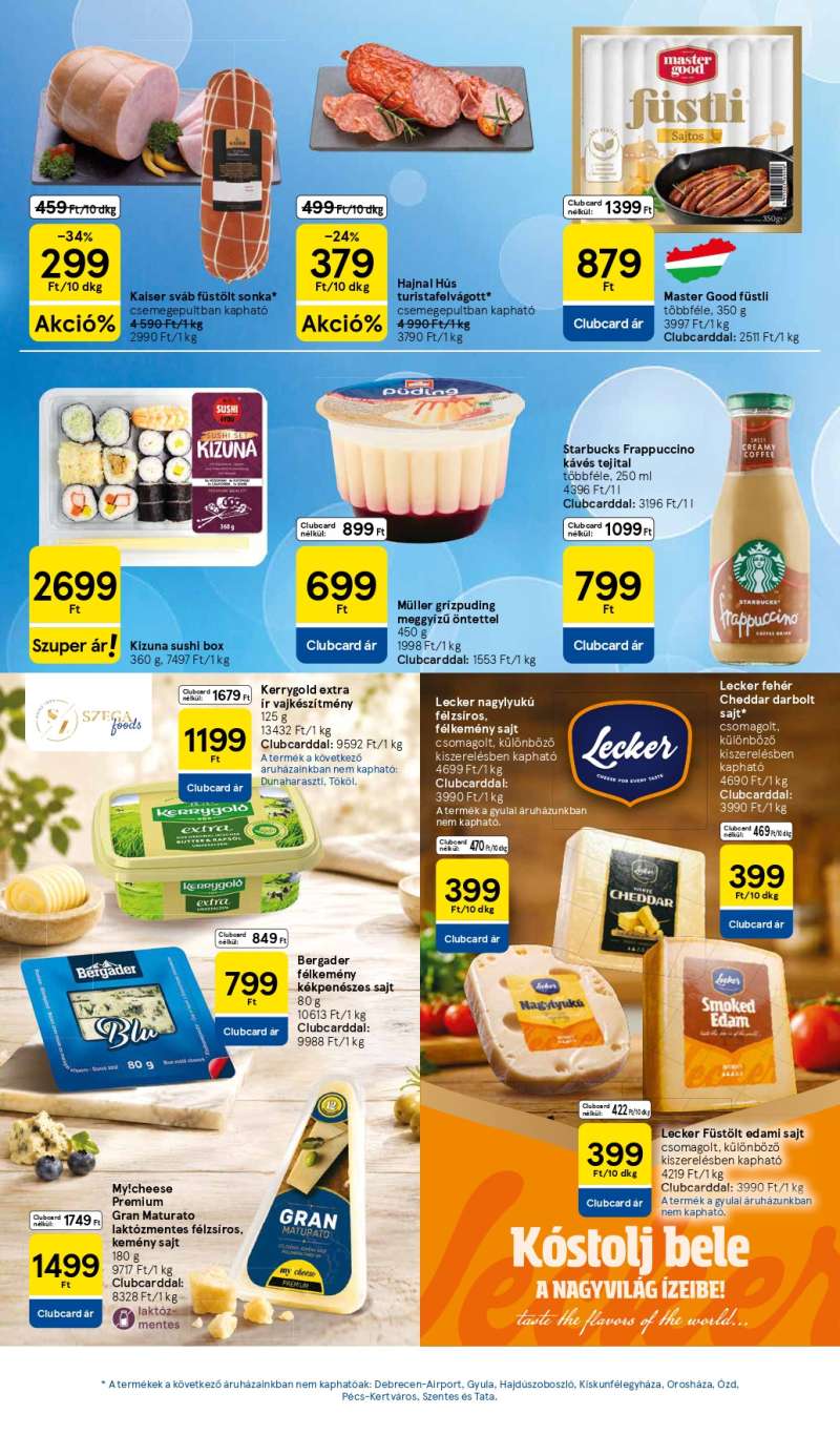 Tesco Akciós Újság 25 oldal