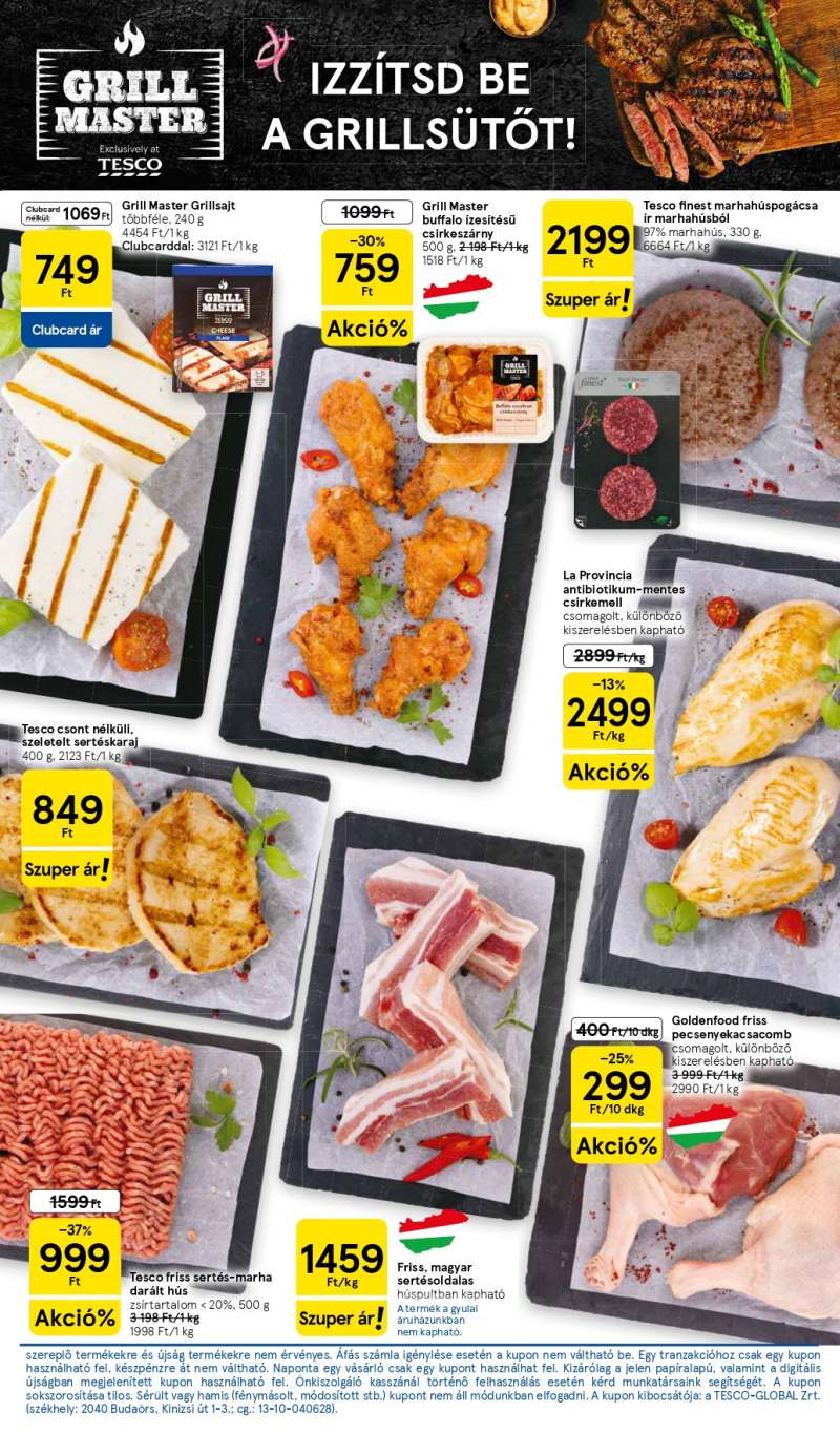 Tesco Akciós Újság 3 oldal