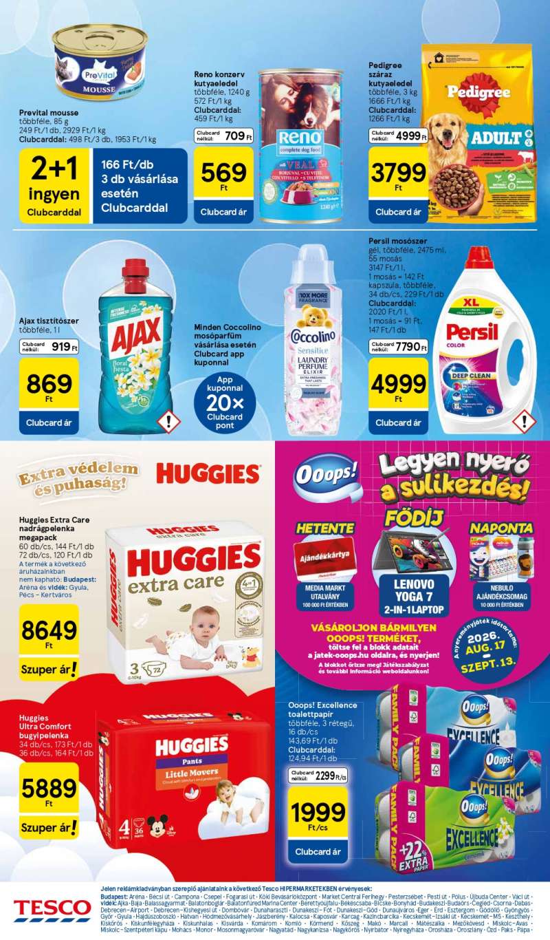 Tesco Akciós Újság 30 oldal