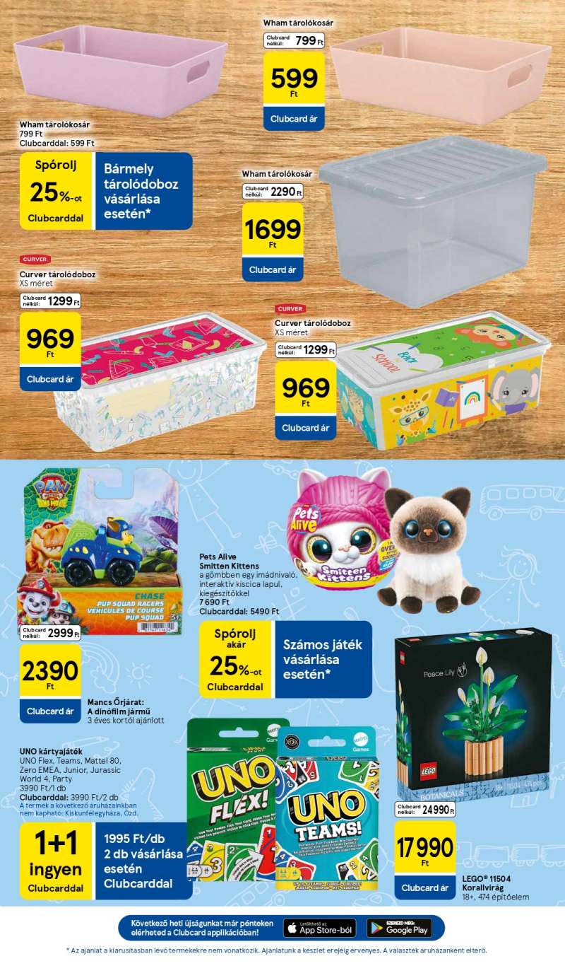 Tesco Akciós Újság 35 oldal
