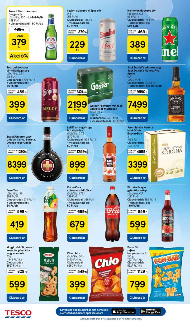 Tesco Akciós Újság 6 oldal