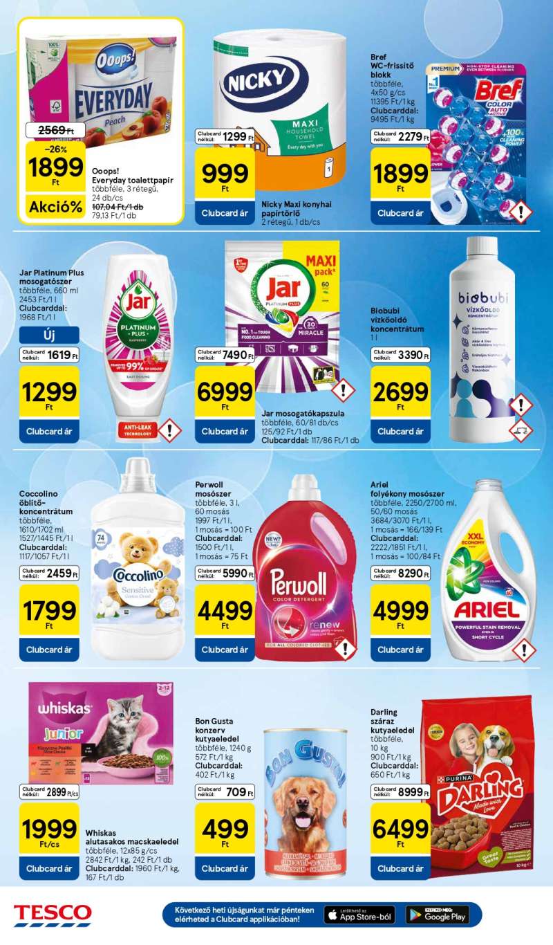 Tesco Akciós Újság 8 oldal