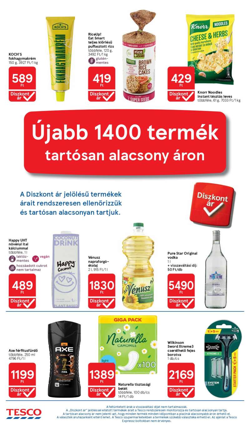 Tesco Akciós Újság 16 oldal