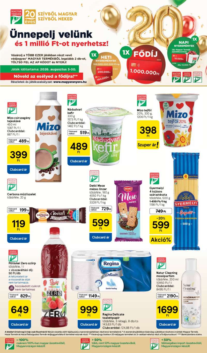 Tesco Akciós Újság 17 oldal