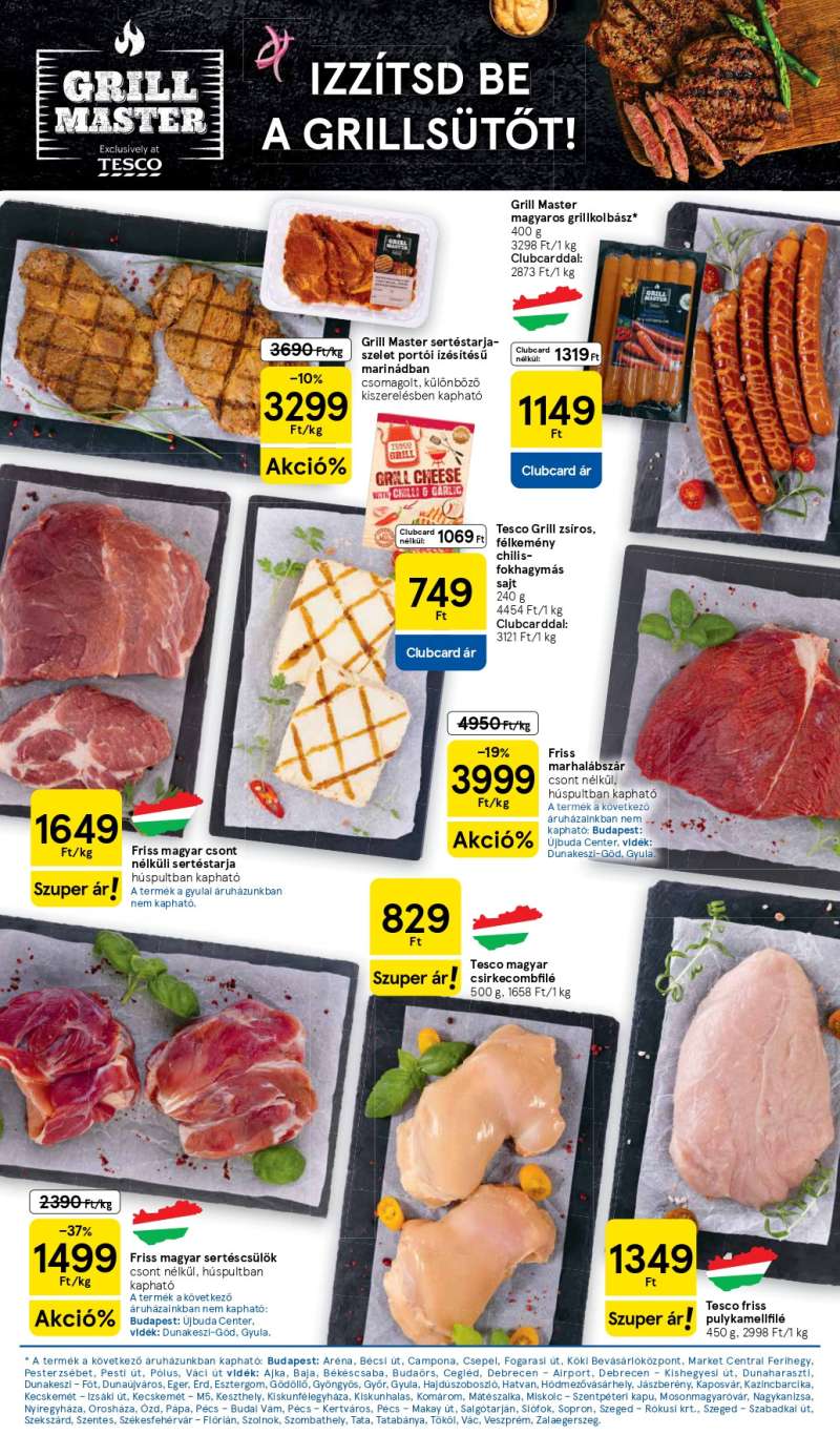 Tesco Akciós Újság 3 oldal
