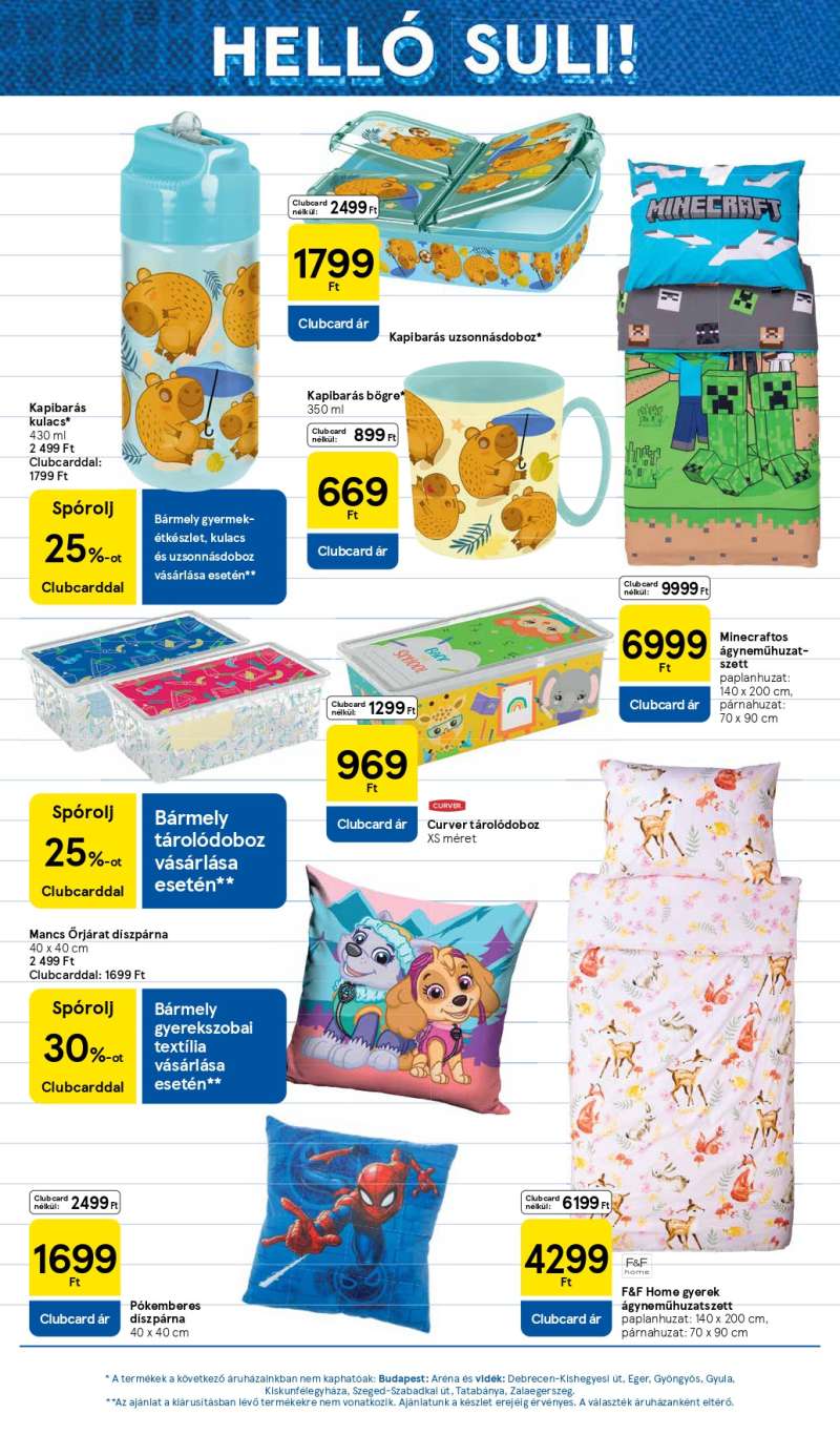 Tesco Akciós Újság 35 oldal