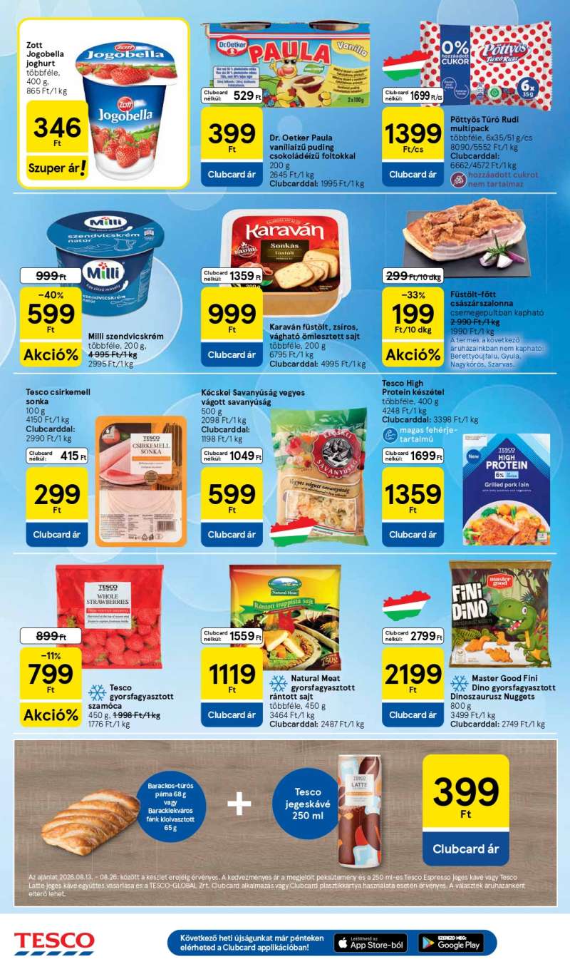 Tesco Akciós Újság 4 oldal