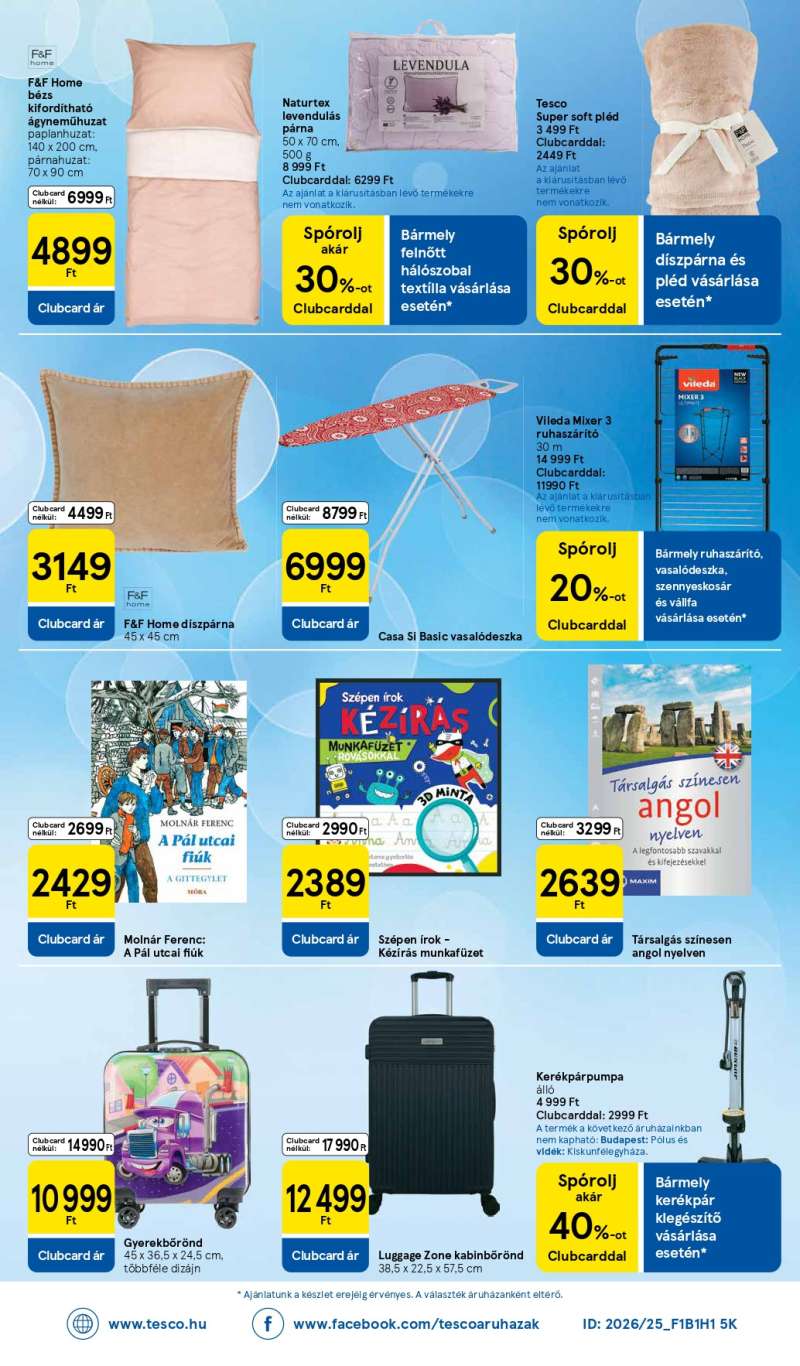 Tesco Akciós Újság 40 oldal