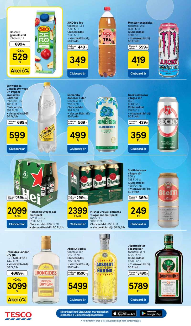 Tesco Akciós Újság 6 oldal