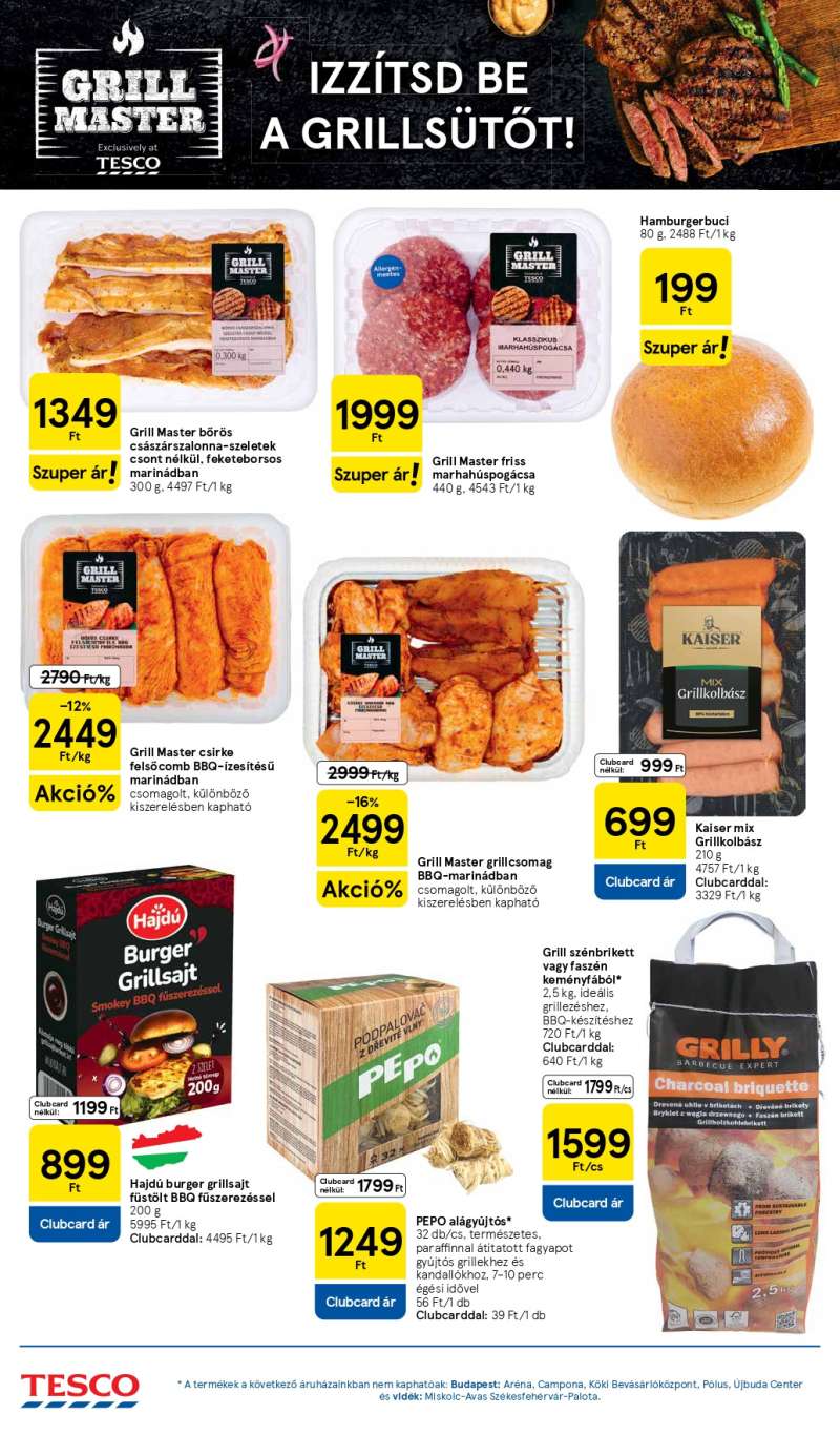 Tesco Akciós Újság 8 oldal