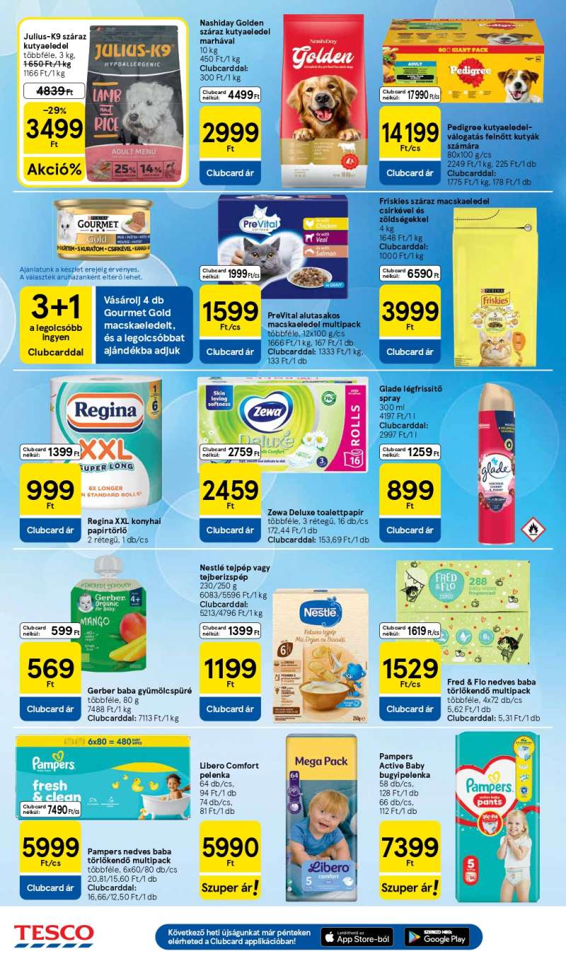 Tesco Akciós Újság 10 oldal