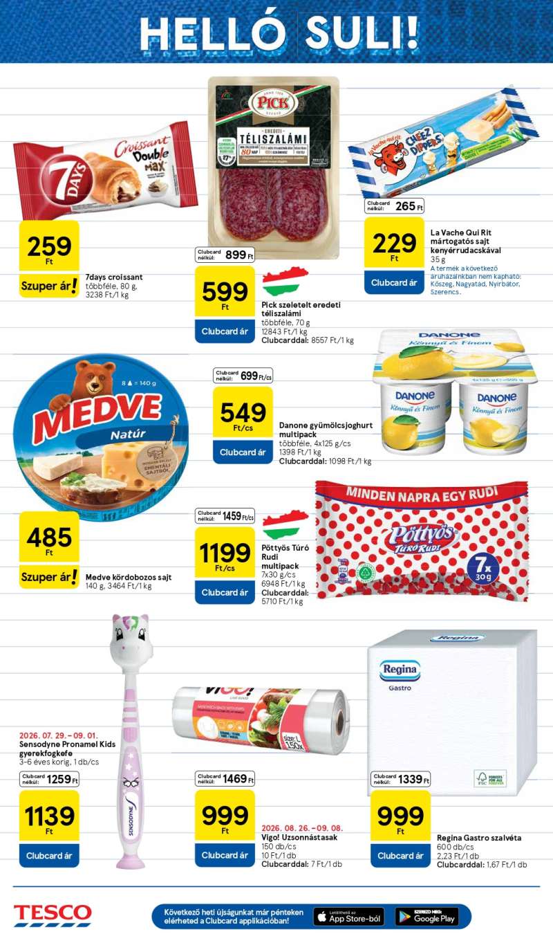 Tesco Akciós Újság 12 oldal