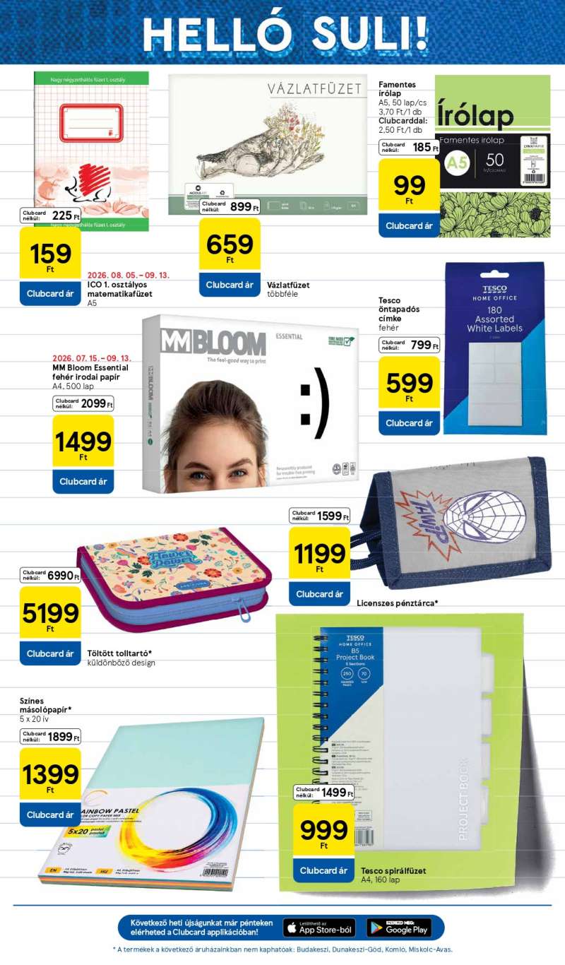Tesco Akciós Újság 15 oldal