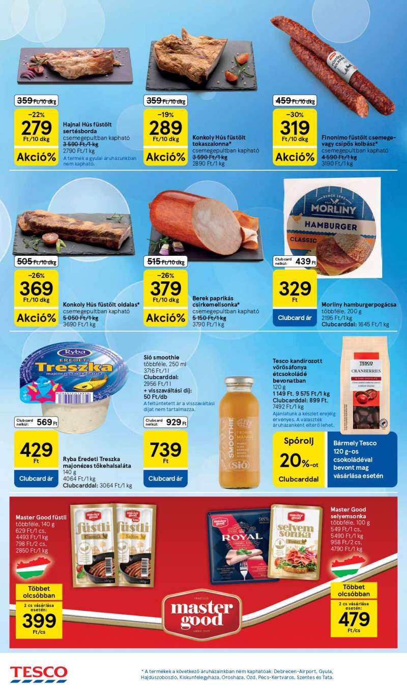 Tesco Akciós Újság 18 oldal