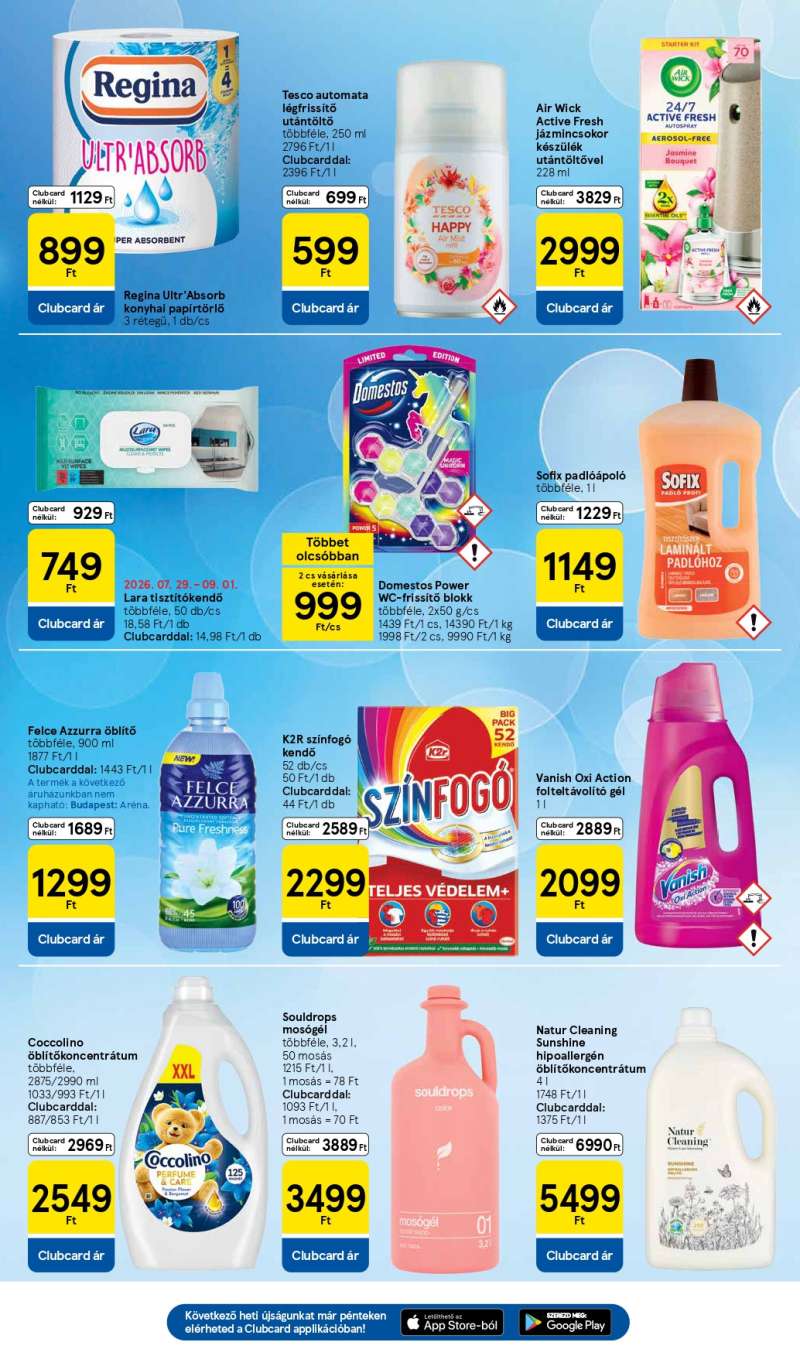Tesco Akciós Újság 25 oldal