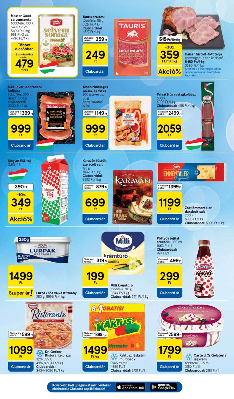 Tesco Akciós Újság 5 oldal