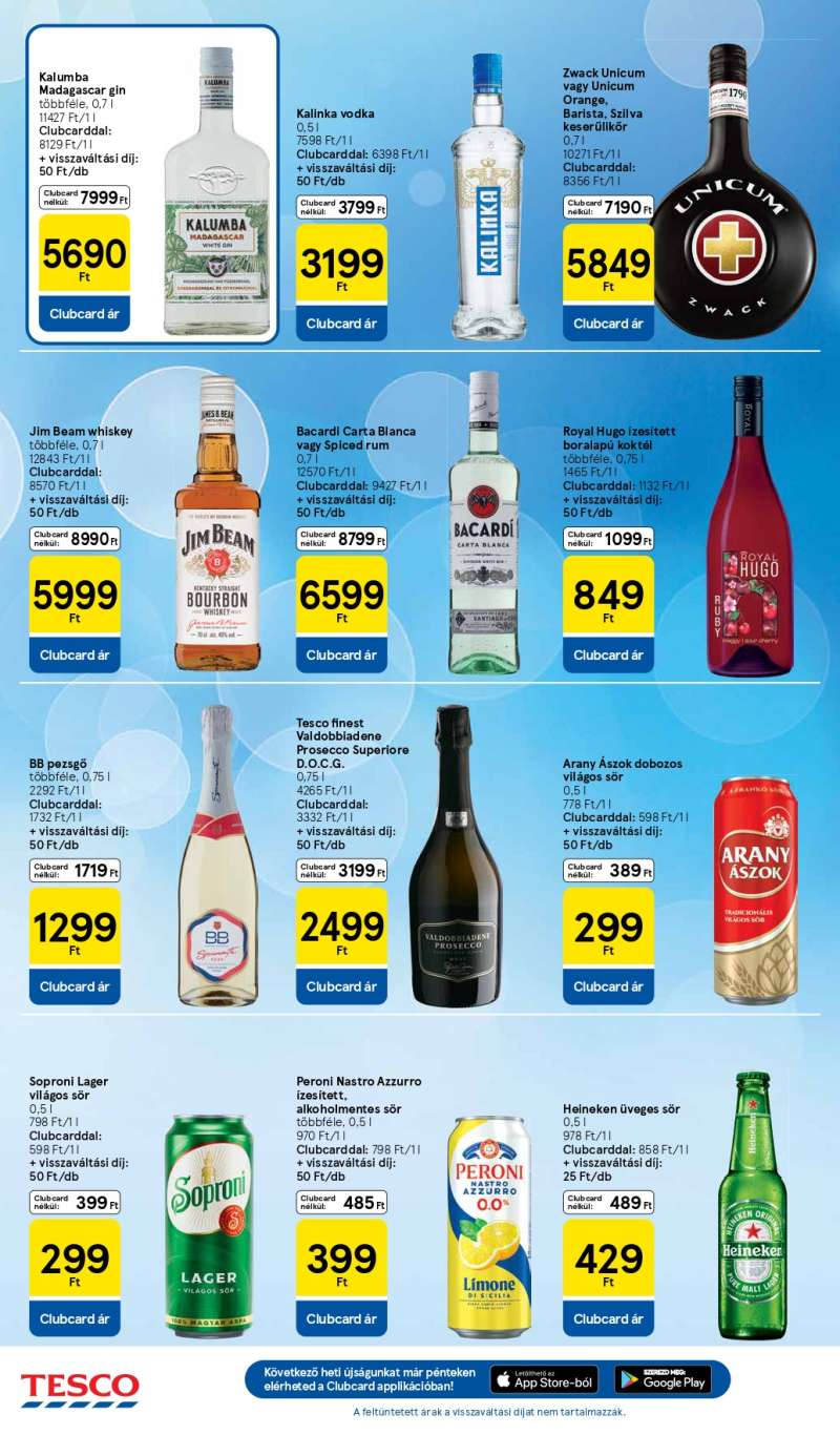 Tesco Akciós Újság 8 oldal