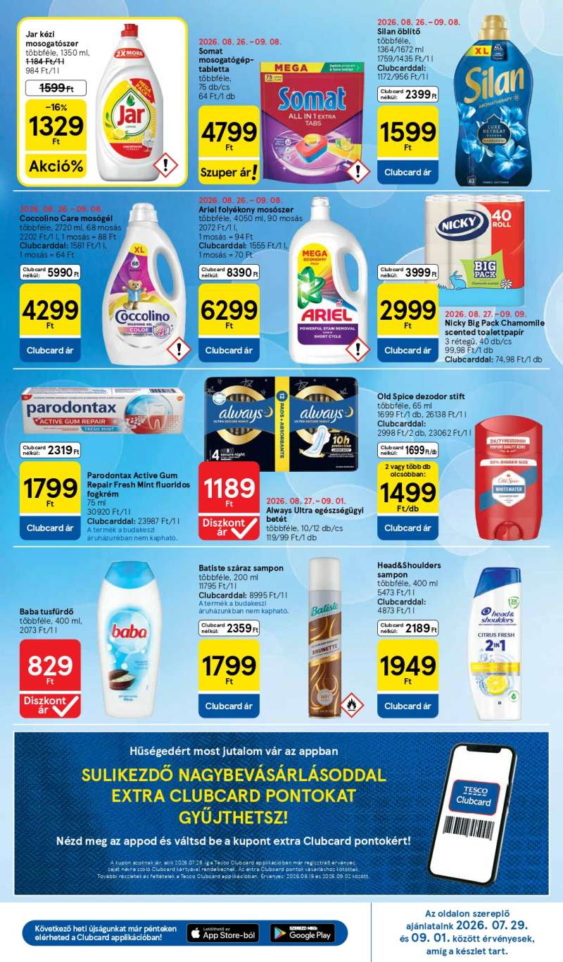 Tesco Akciós Újság 9 oldal