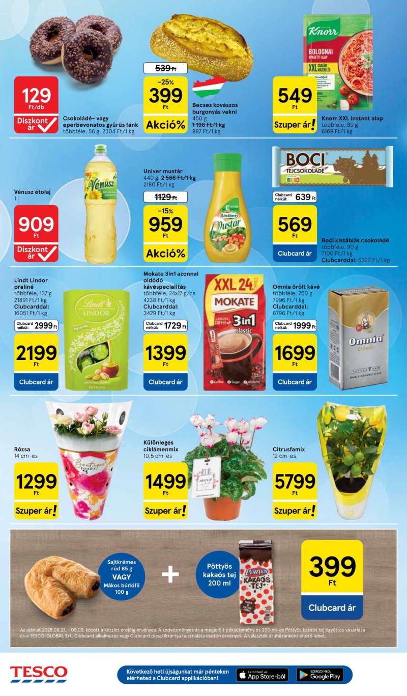 Tesco Akciós Újság Hipermarket 6 oldal