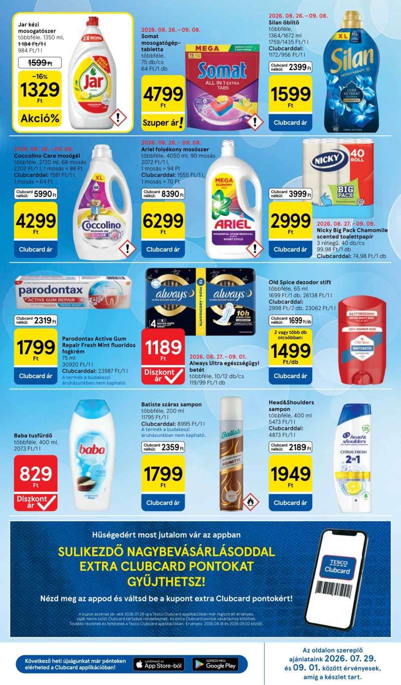 Tesco Akciós Újság Hipermarket 9 oldal