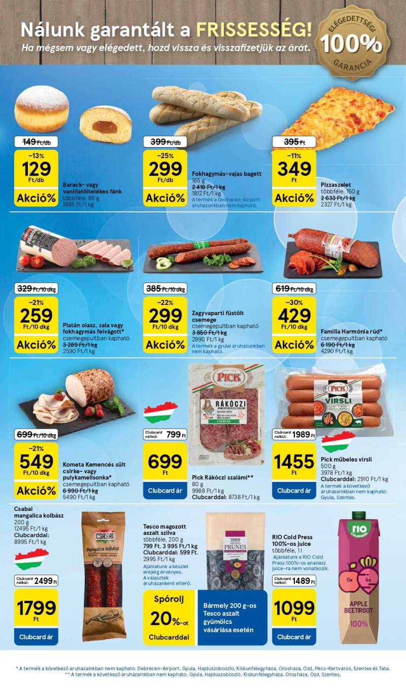 Tesco Akciós Újság 17 oldal