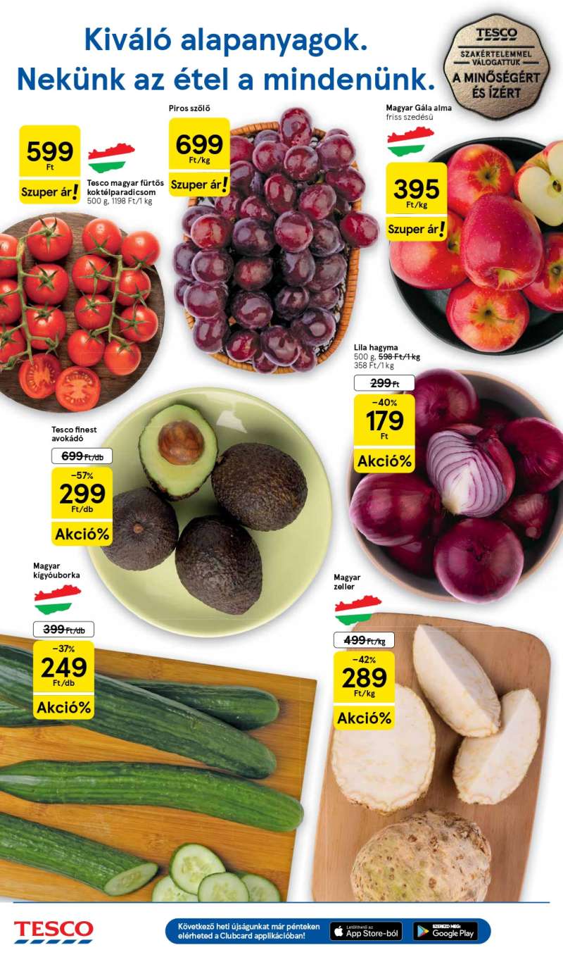Tesco Akciós Újság 2 oldal