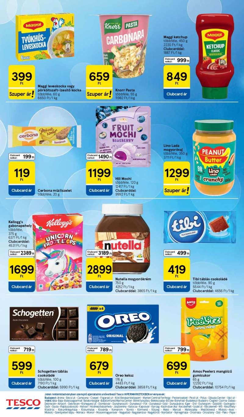 Tesco Akciós Újság 20 oldal