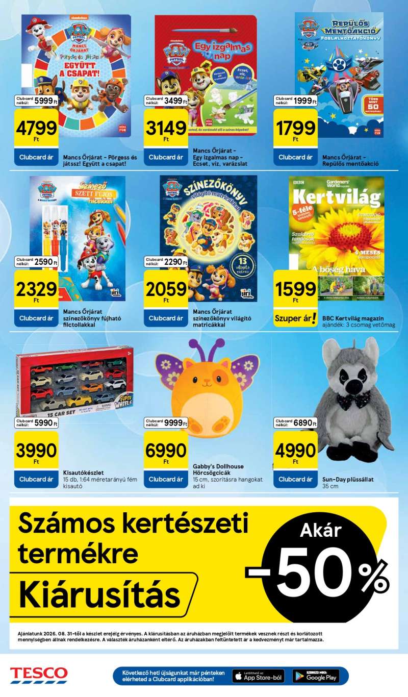 Tesco Akciós Újság 28 oldal