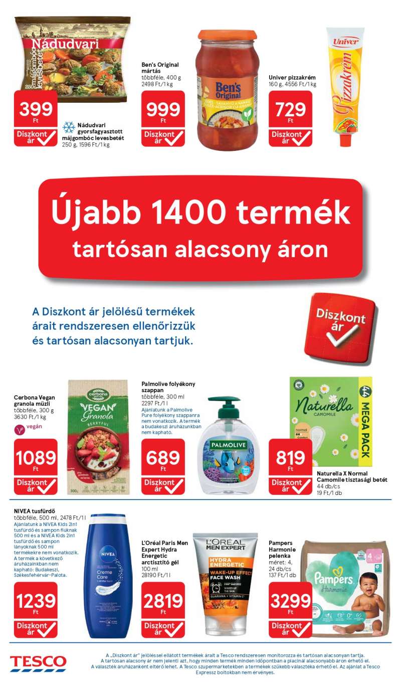 Tesco Akciós Újság 4 oldal