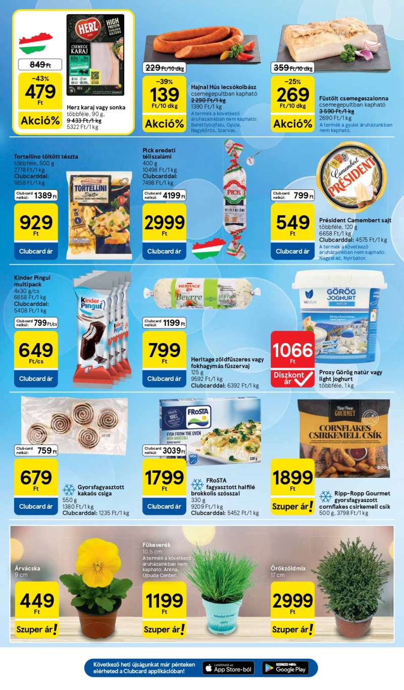Tesco Akciós Újság 5 oldal