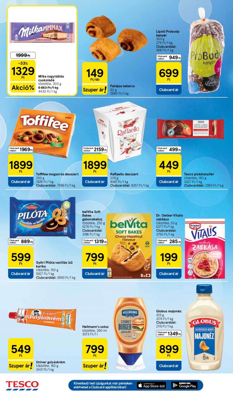 Tesco Akciós Újság 6 oldal