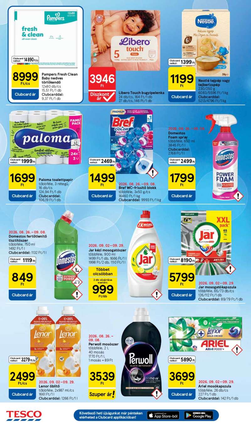 Tesco Akciós Újság 8 oldal