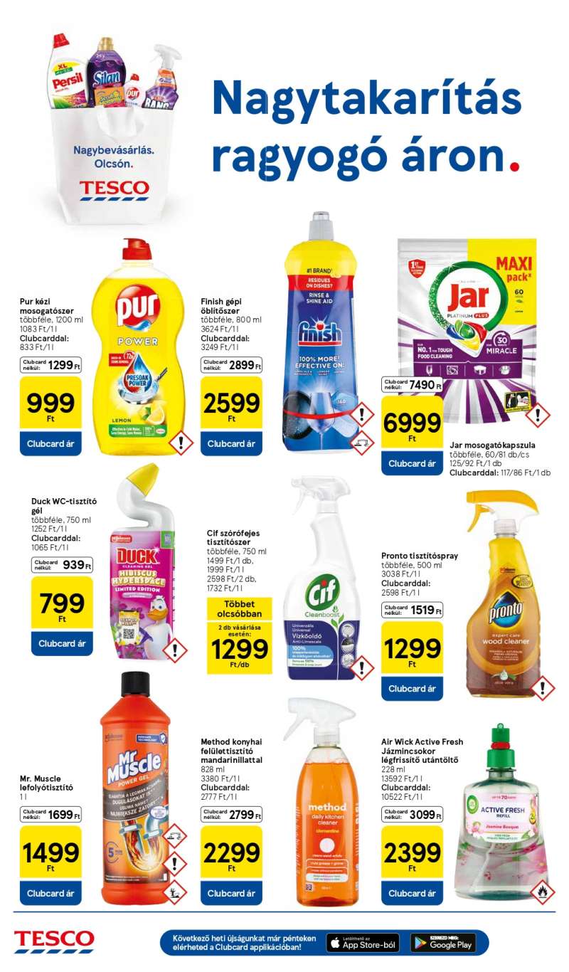 Tesco Akciós Újság 10 oldal