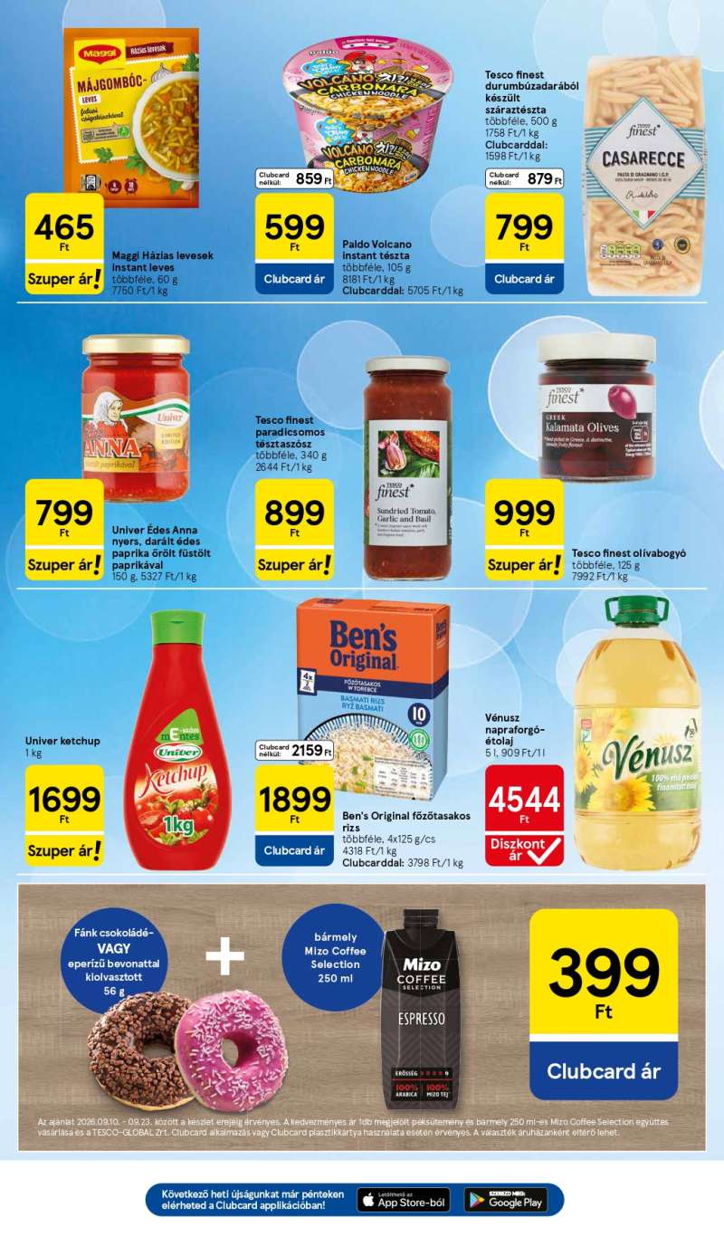Tesco Akciós Újság 21 oldal