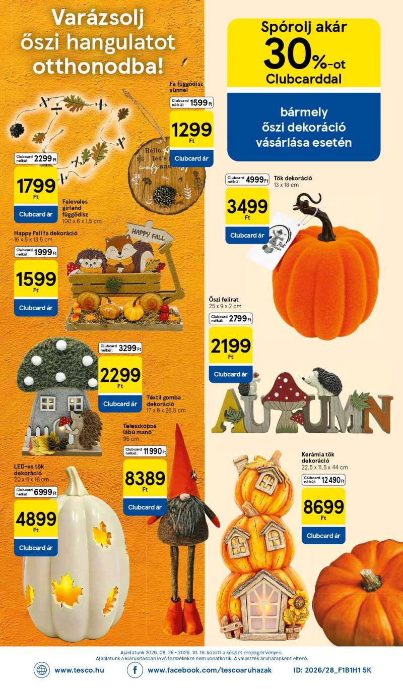 Tesco Akciós Újság 34 oldal