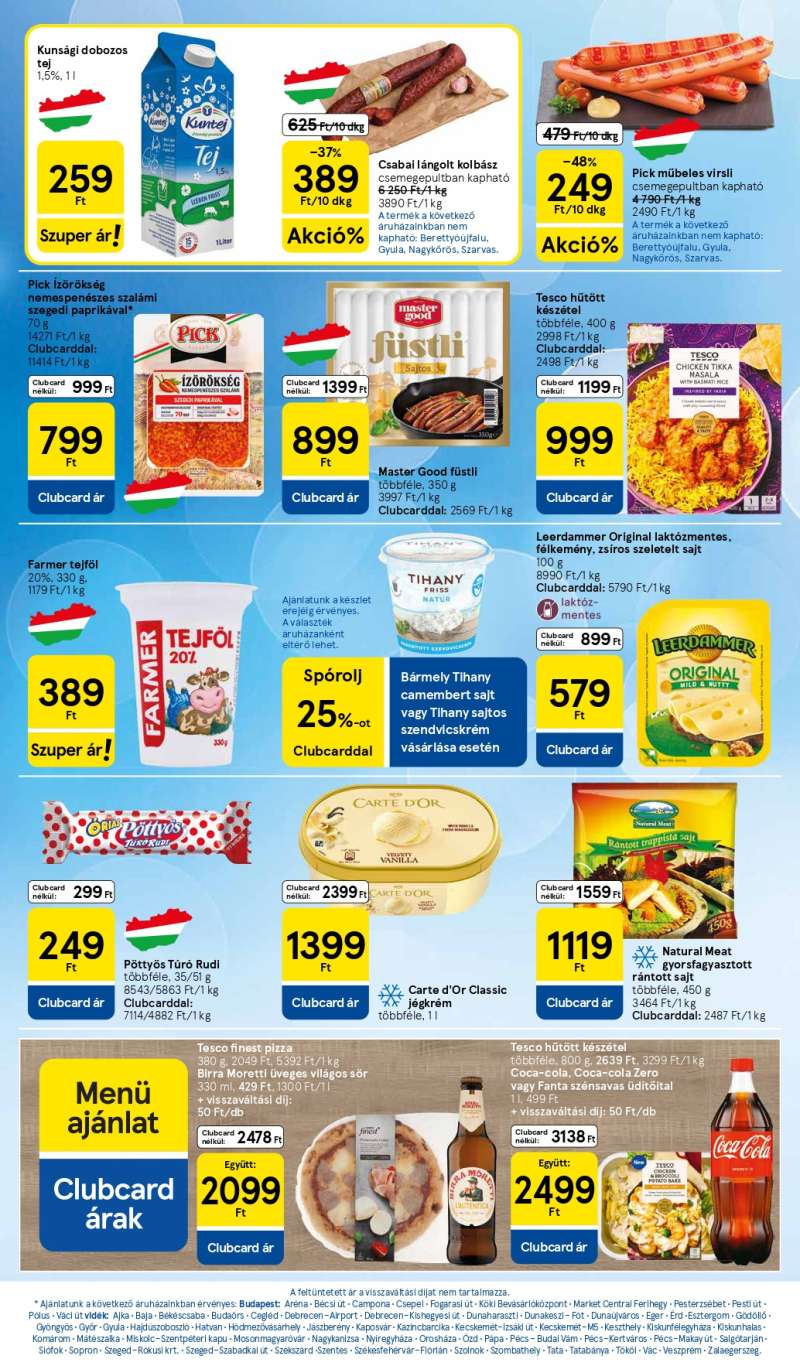 Tesco Akciós Újság 5 oldal