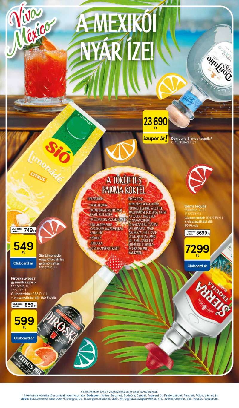 Tesco Akciós Újság 7 oldal