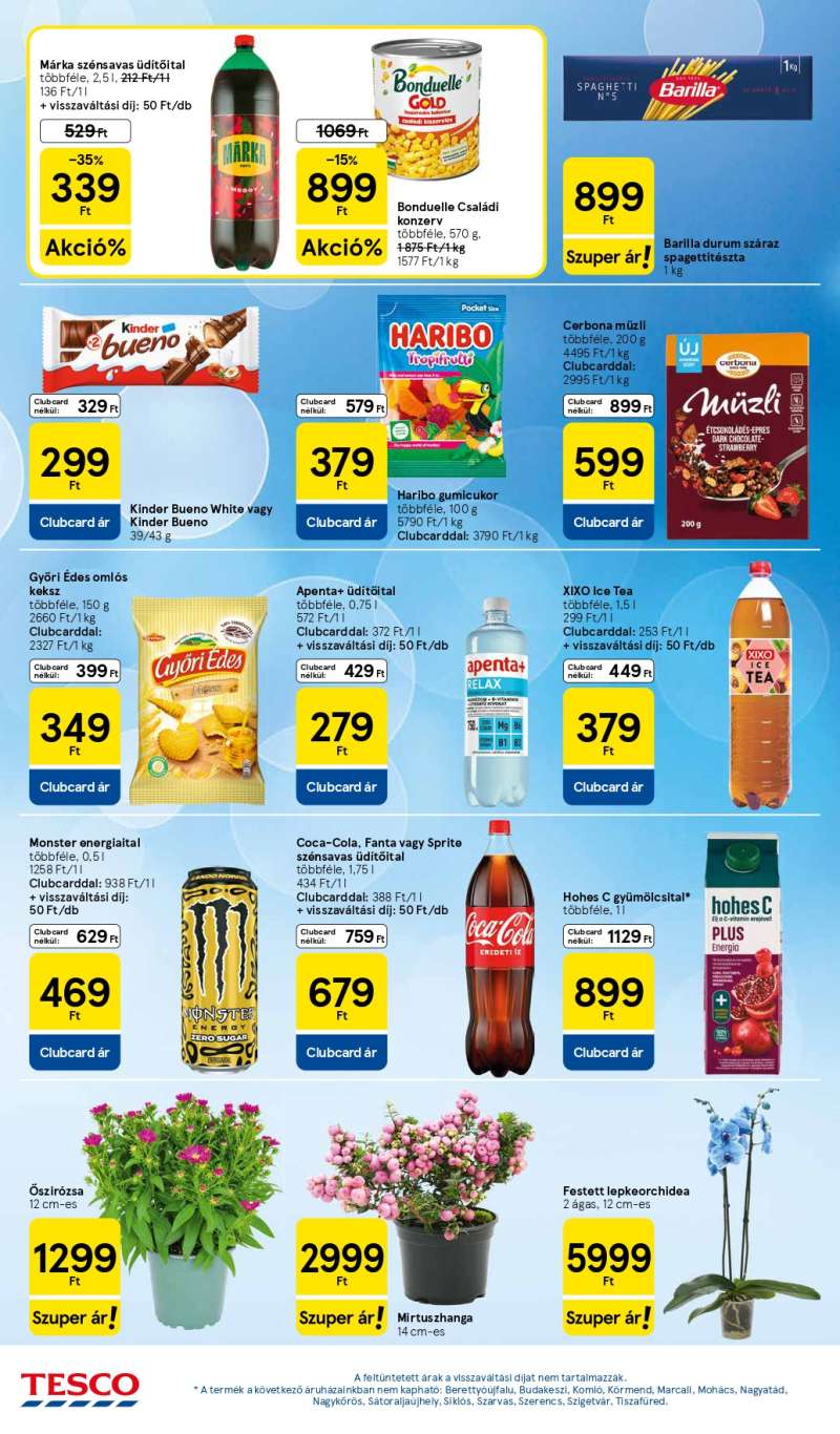 Tesco Akciós Újság 8 oldal