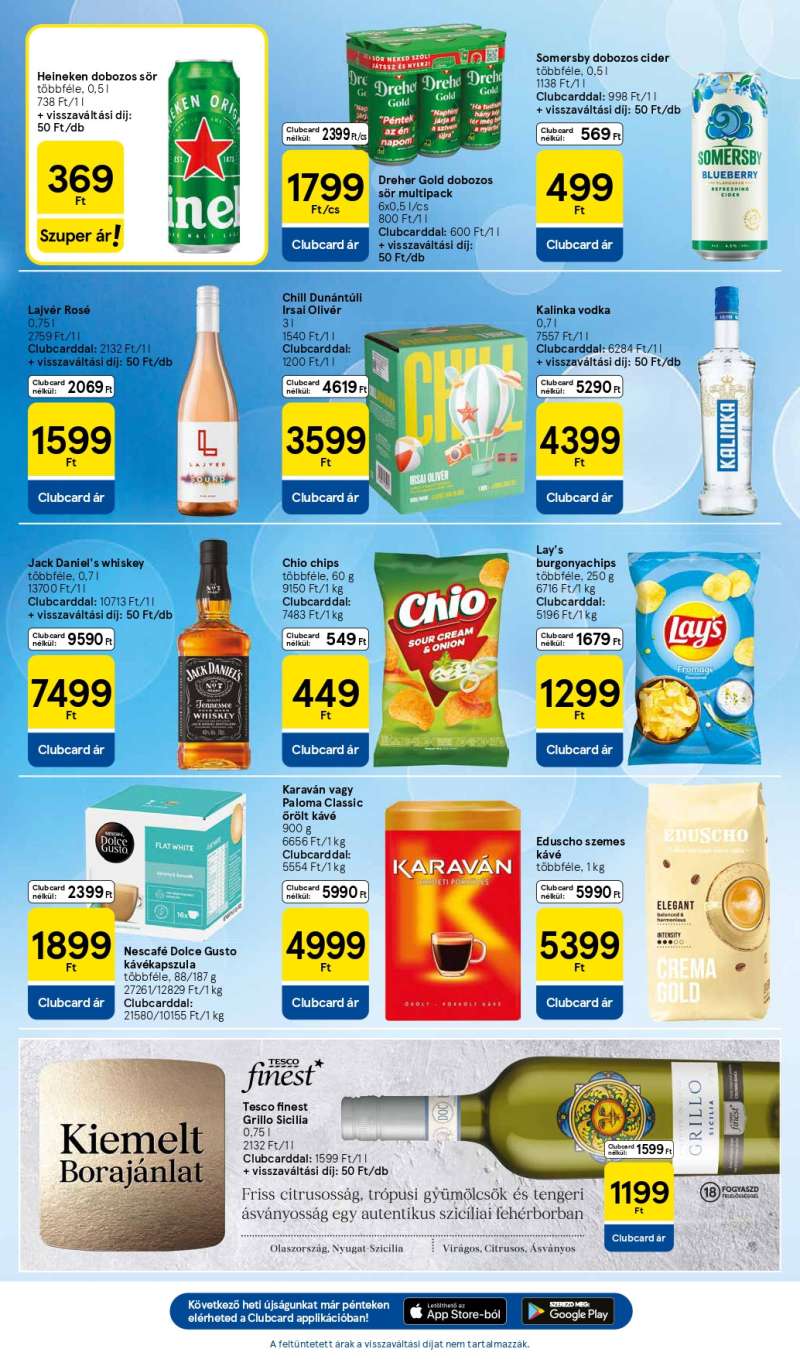 Tesco Akciós Újság 9 oldal