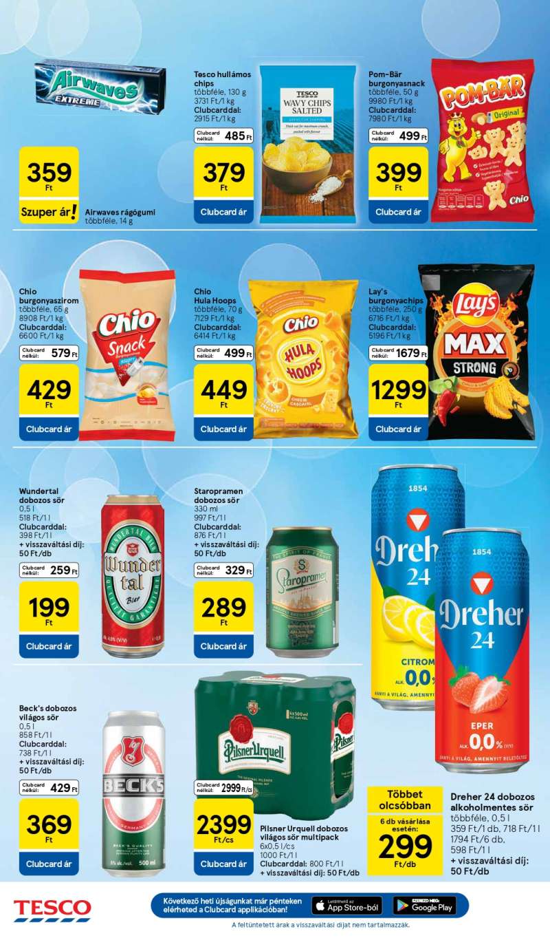 Tesco Akciós Újság 22 oldal