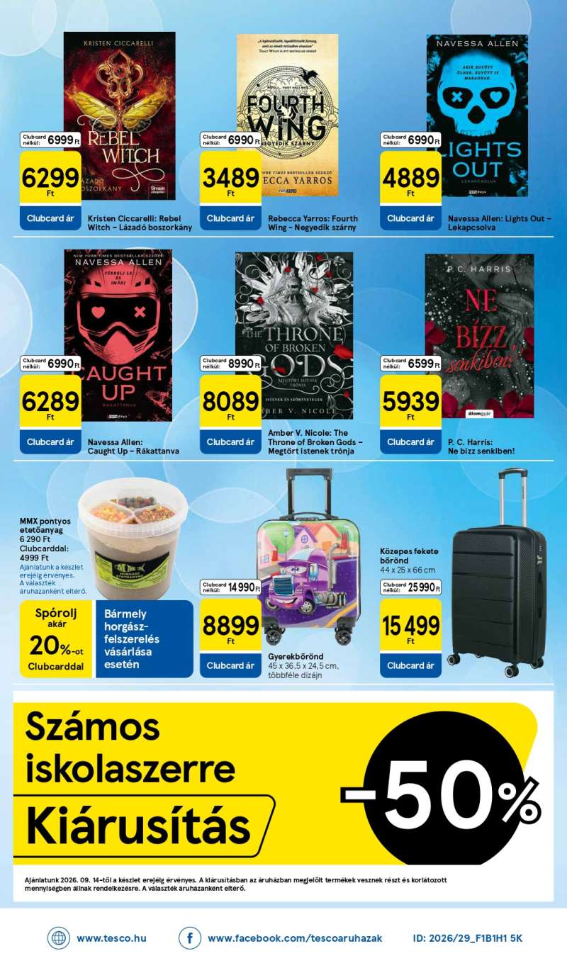 Tesco Akciós Újság 34 oldal