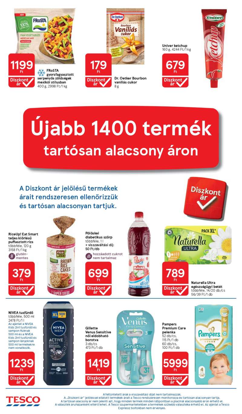Tesco Akciós Újság 4 oldal
