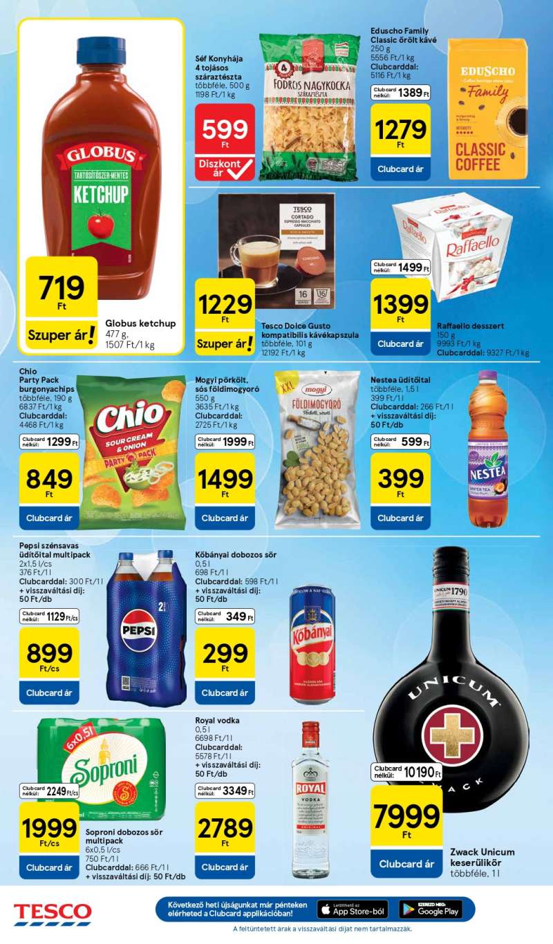 Tesco Akciós Újság 6 oldal