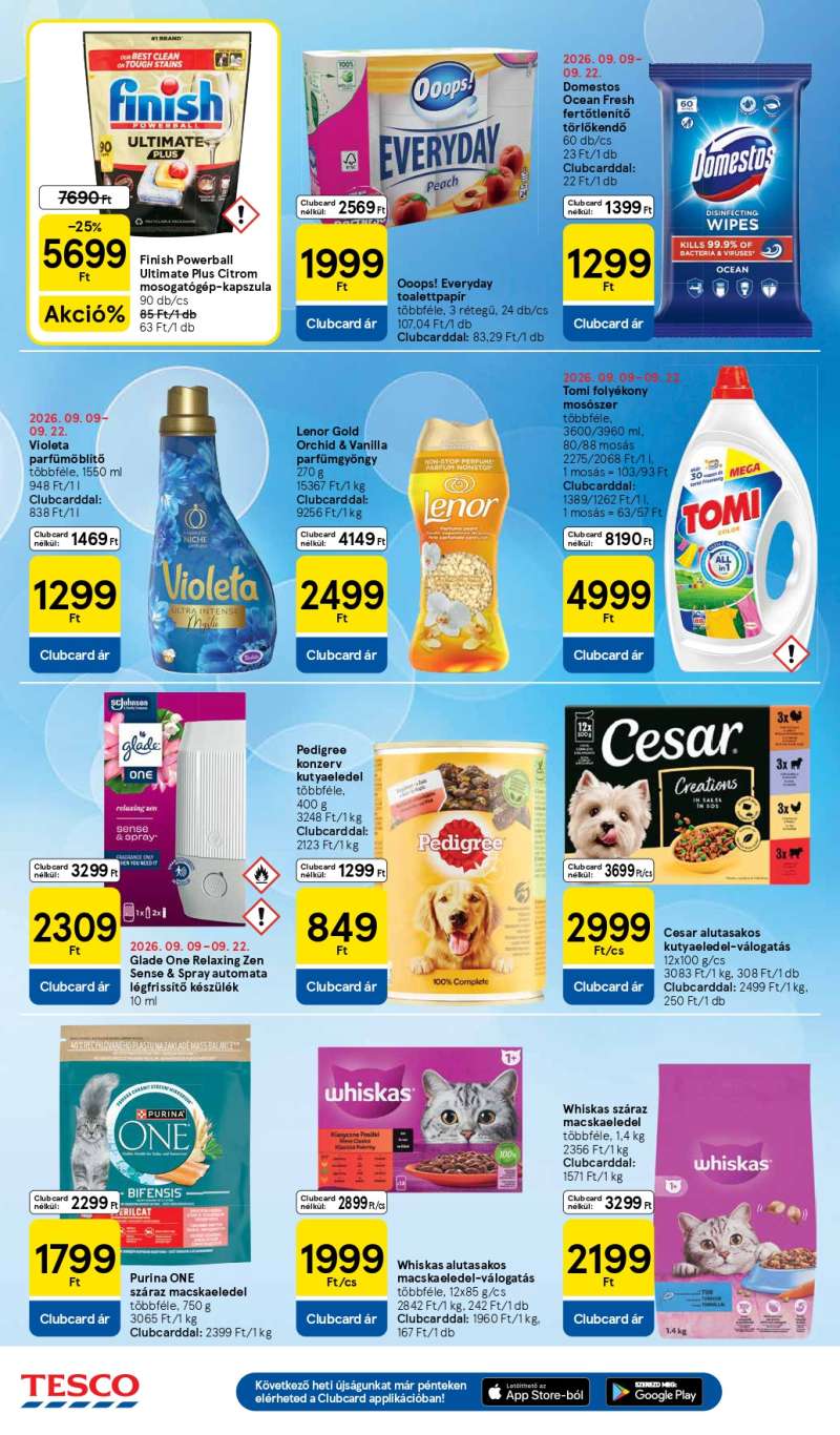 Tesco Akciós Újság 8 oldal