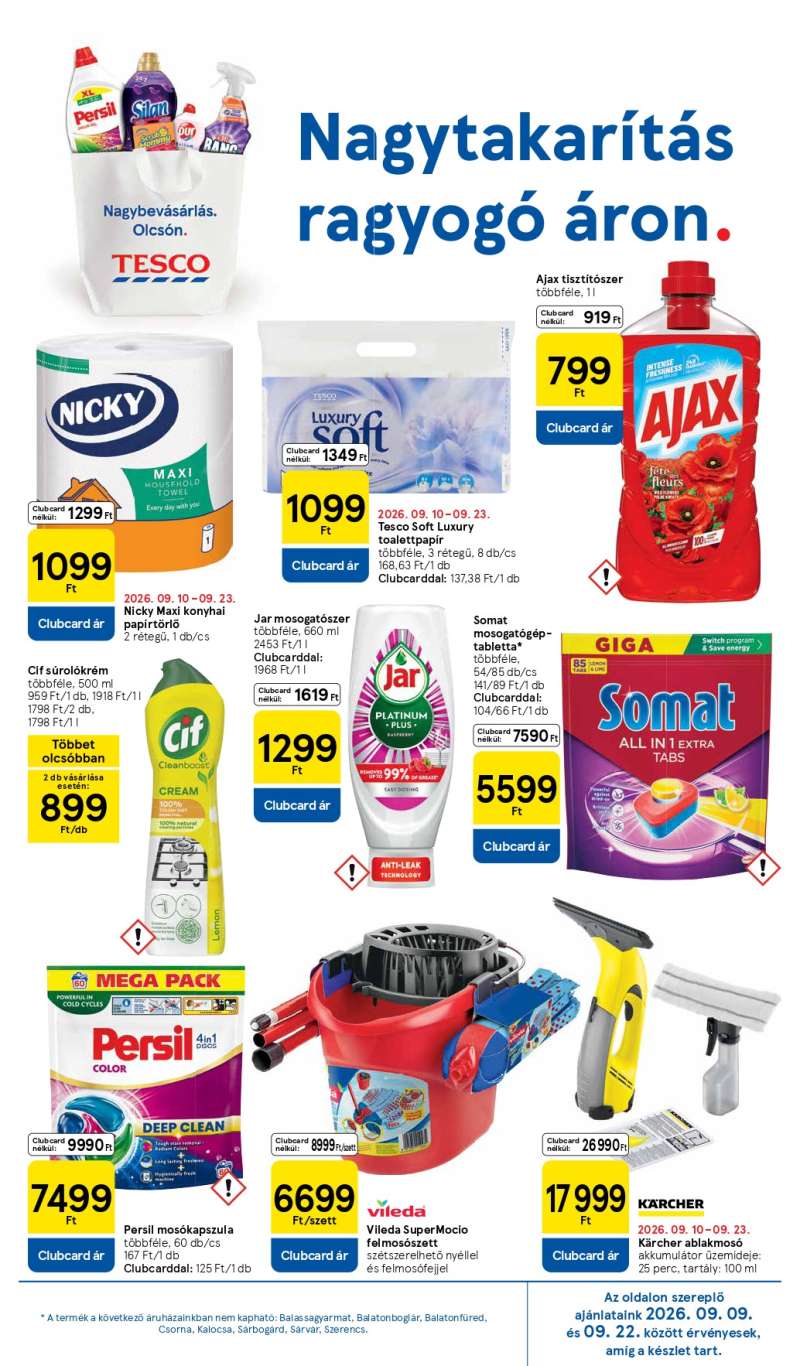 Tesco Akciós Újság 9 oldal