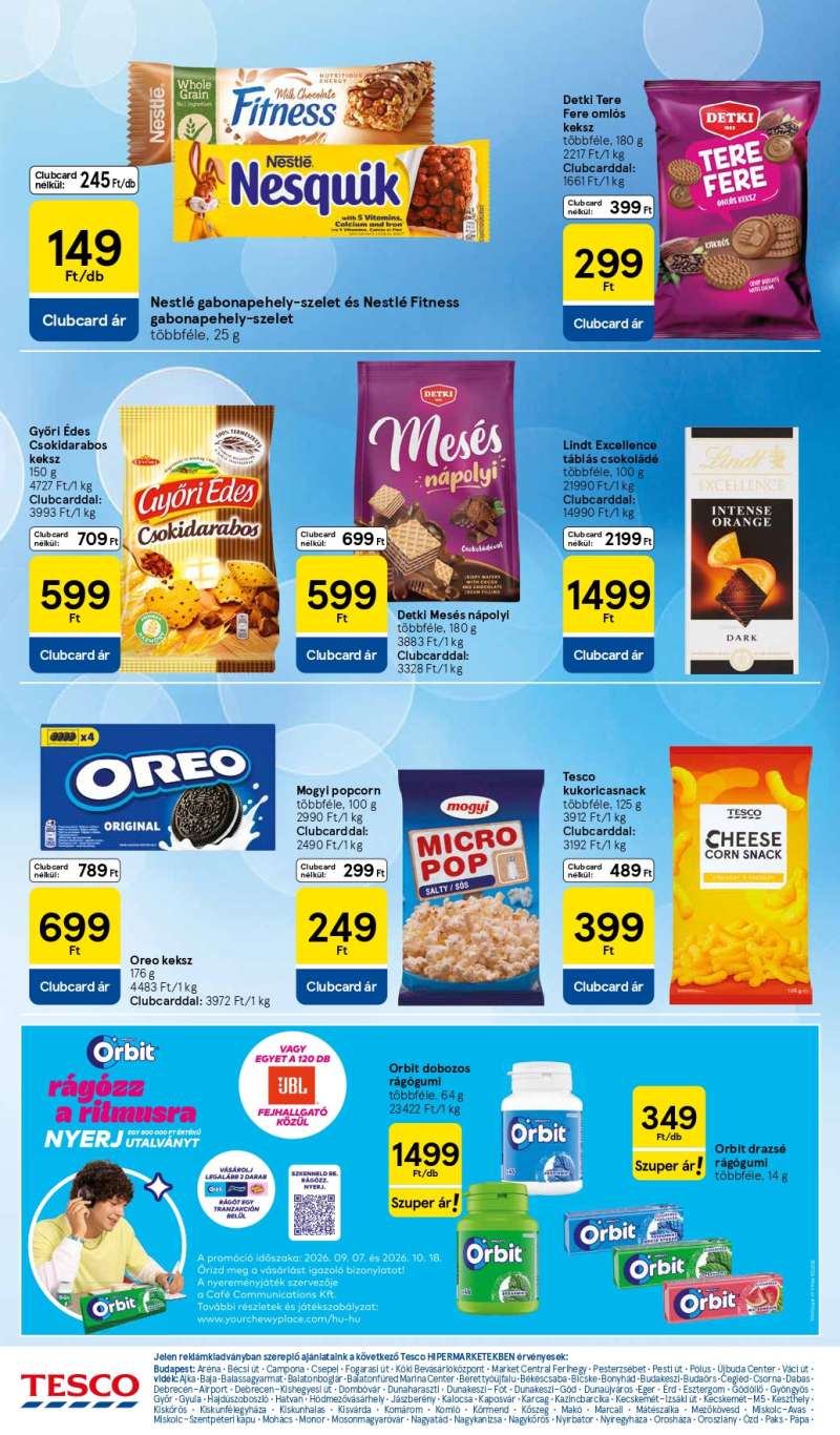 Tesco Akciós Újság 18 oldal