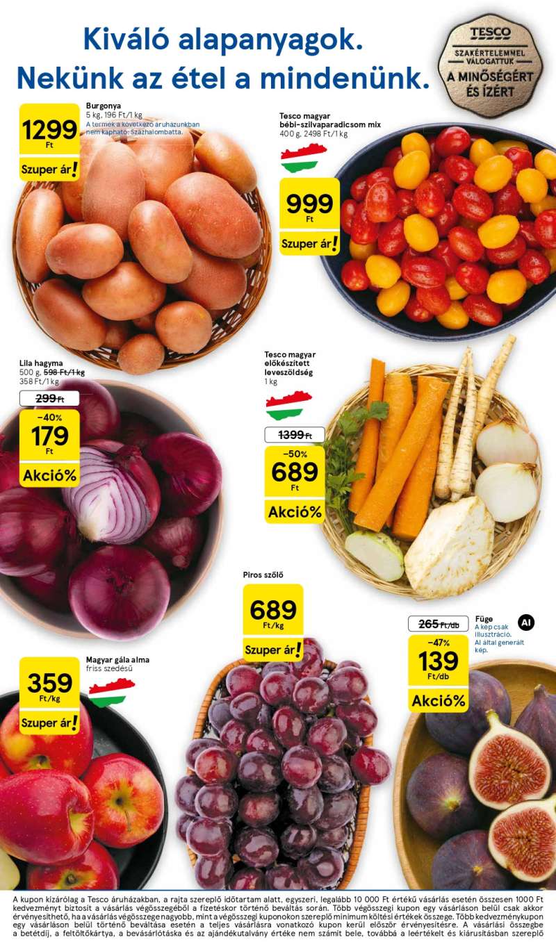 Tesco Akciós Újság 2 oldal
