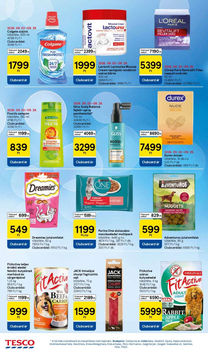 Tesco Akciós Újság 22 oldal
