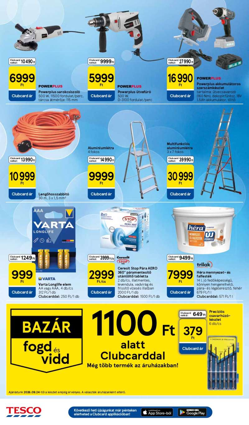 Tesco Akciós Újság 26 oldal